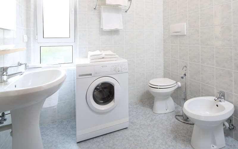 Bathroom of Agapanto apartment