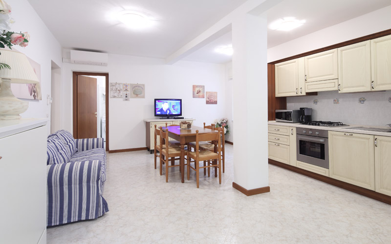 Living room of Orchidea apartment